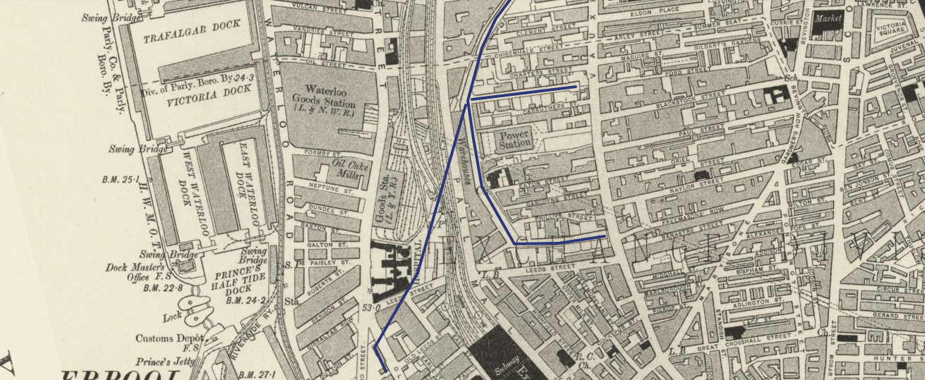 LLC - Liverpool Old Map